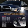 Gempro 2Pcs LED Side Mirror Puddle Light Lamps Assembly for