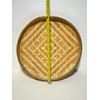 MIracle Thai Enterprises Traditional Handwoven Round Serving Platter, 12 inch
