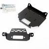 ECOTRIC Winch Mount Plate Bracket Kit Compatible with 2014-2019 Polaris