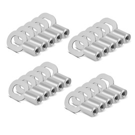 STAHLWERK Welding Eyelets with M6 Thread, Set of 20, Smart Repair Accessories for Dent Spotter, Dent Lifter, Spot Welder, Dent Tool for Professional Repair of Car Bodies