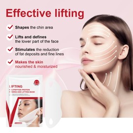 V Line Lifting Mask - Chin Mask & Jawline Lifting Mask for Unisex, 10pcs