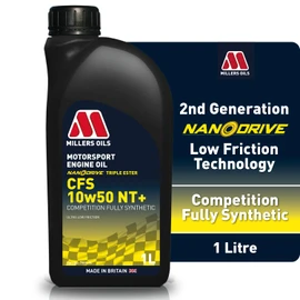 CFS 10w50 NT+ Fully Synthetic Competition Motor Oil, 1 litre