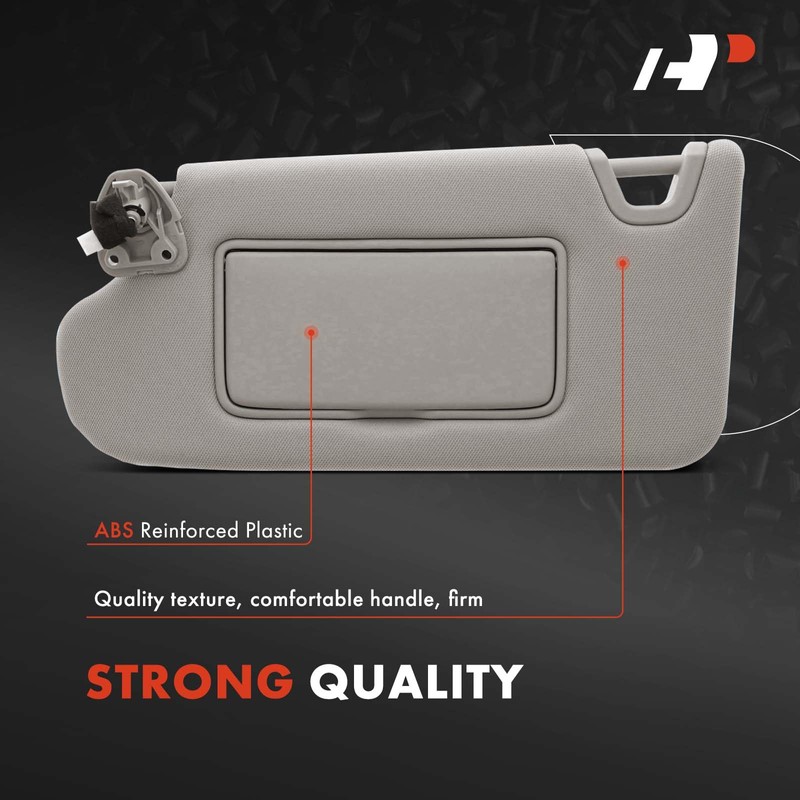 A-Premium Left & Right Sun Visor with Mirror - Compatible