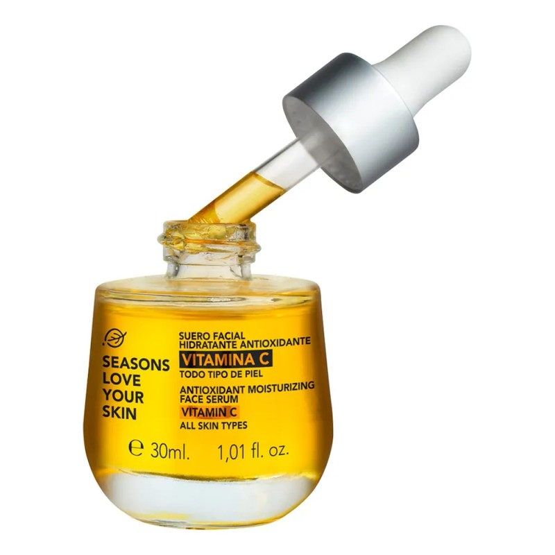 Suero Facial Hidratante Antioxidante Vitamina C 30ml Tipo de piel