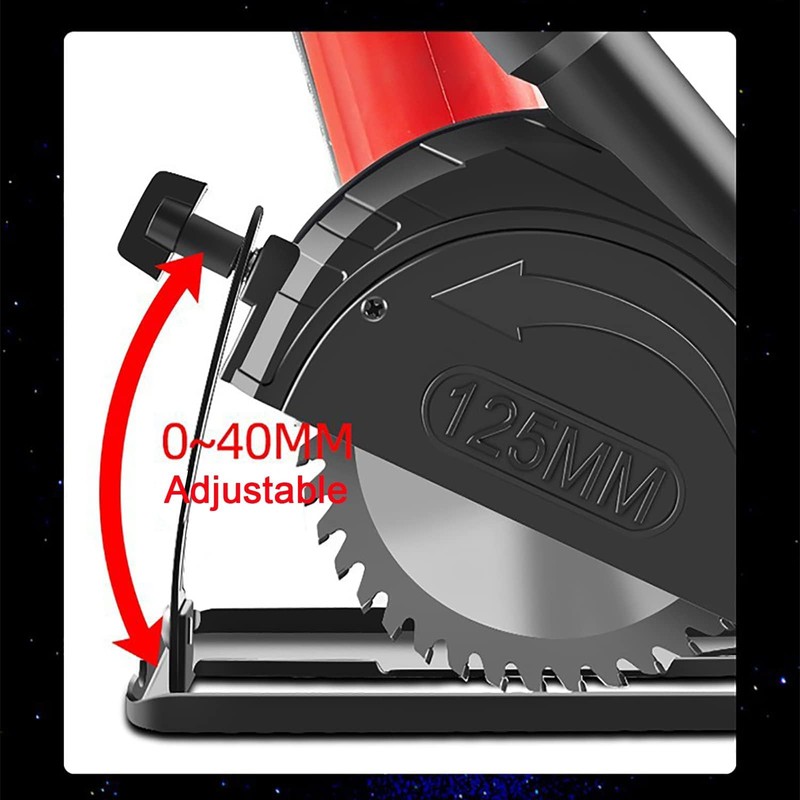 Precise Guide Slide Angle Grinder Bracket Set with Separator Stand