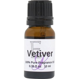 Vetiver Fragrance Oil by Eclectic Lady, 10 ml Premium, Long Lasting Diffuser Oils, Aromatherapy
