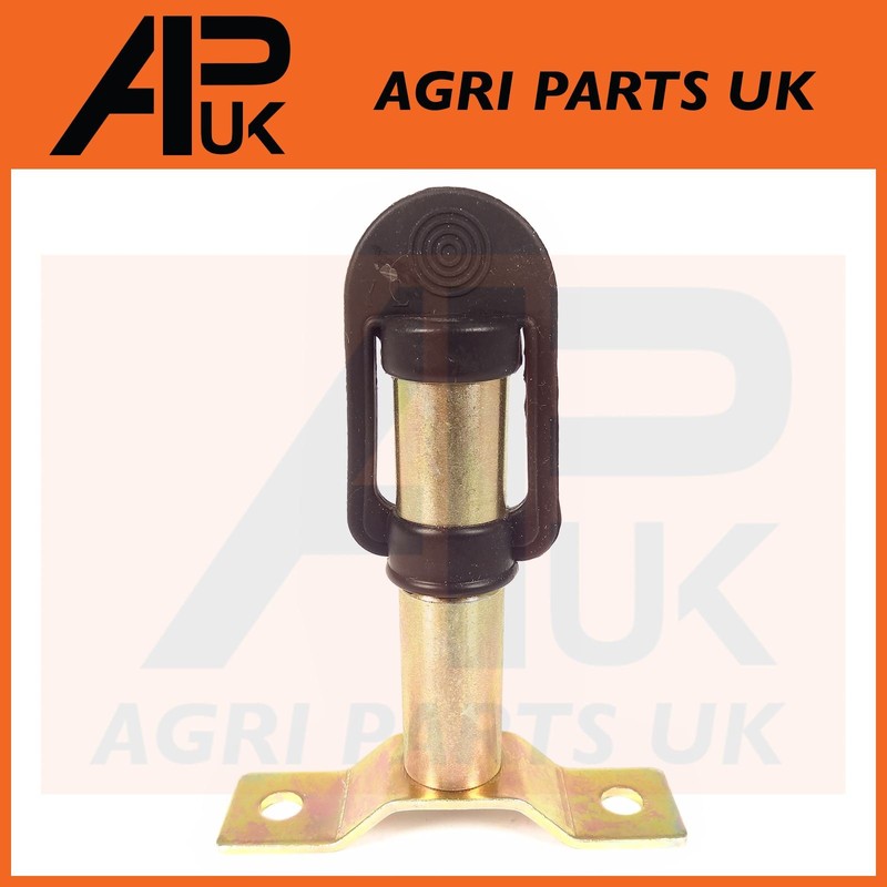 Rotating Flashing Amber Beacon Mount Flexible DIN Pole Tractor Mounting