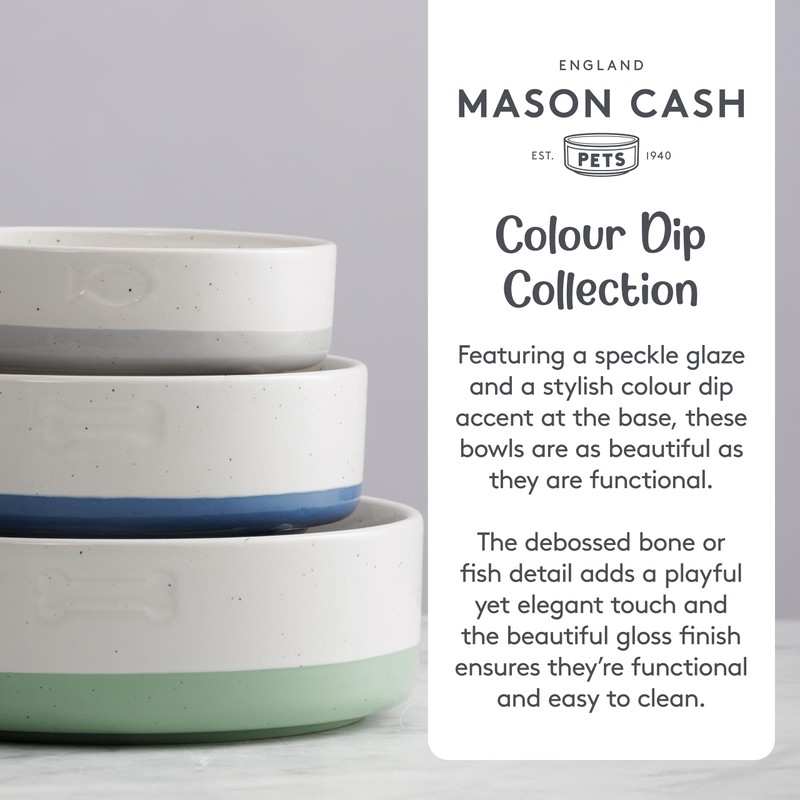 Mason Cash Pets Colour Dip Dog Bowl | 850ml Capacity