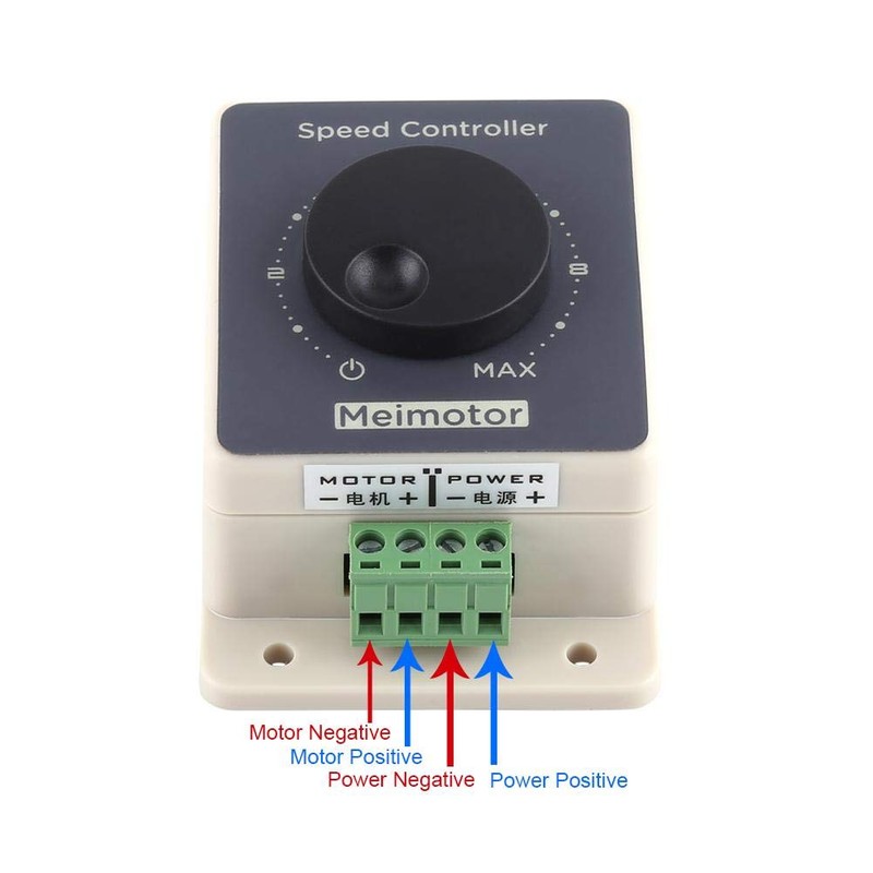 DC 10-60V 20A Motor Speed Control, PWM Regulator, Speed Controller,