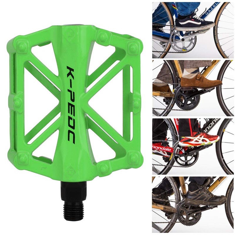 boruizhen Aluminium CNC Bike Platform Pedals Lightweight Road Cycling Bicycle