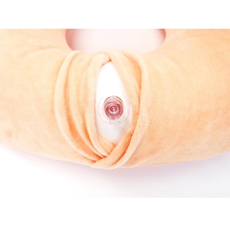 ADVANCE Travel Air Neck Pillow Soft Shirred Made in Japan