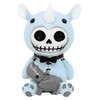 Mysticalls Furrybones Rhino Gothic Fantasy Skull Figurine