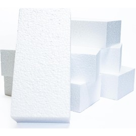 Seiun Shoten Styrofoam Brick, 8.3 x 3.9 x 2.4 inches (210 x 100 x 60 mm), 6 Pieces