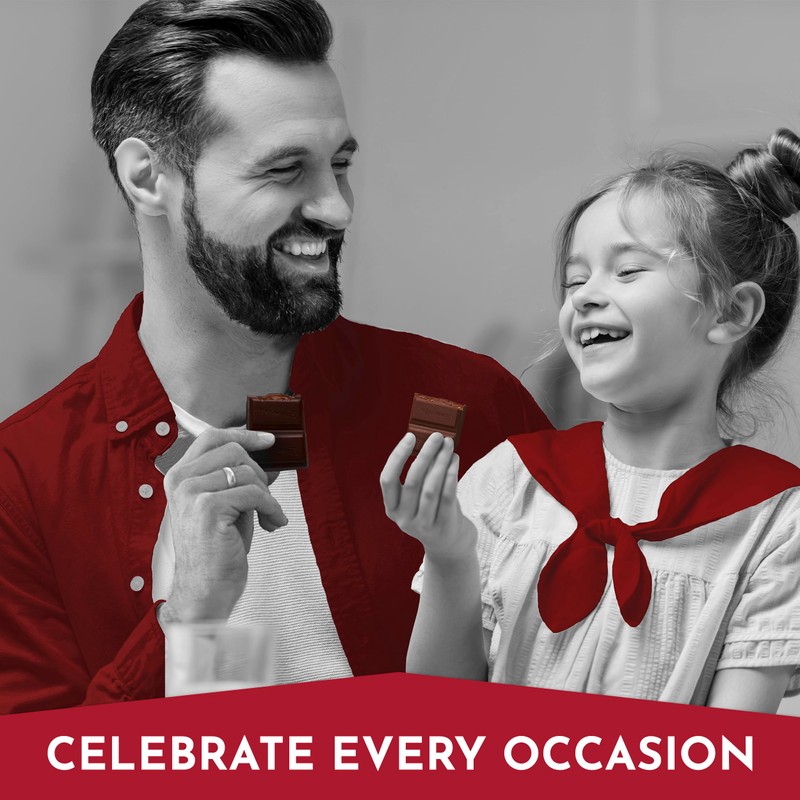 Fannie May, 12 Chocolate Candy Bars, Milk Chocolate, Caramel, Peanut