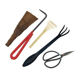 BambooMN Bonsai Tool Kit 5pc Basic Care Set