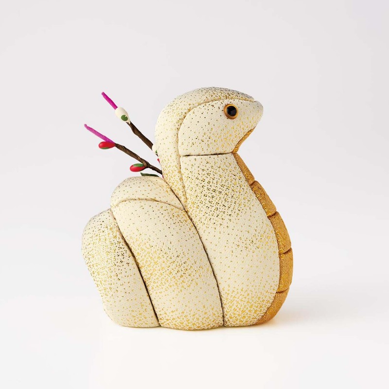 Sakura Horikiri 5865209 Woodgrain Doll, Lucky Lucky Snake (Gold Column)