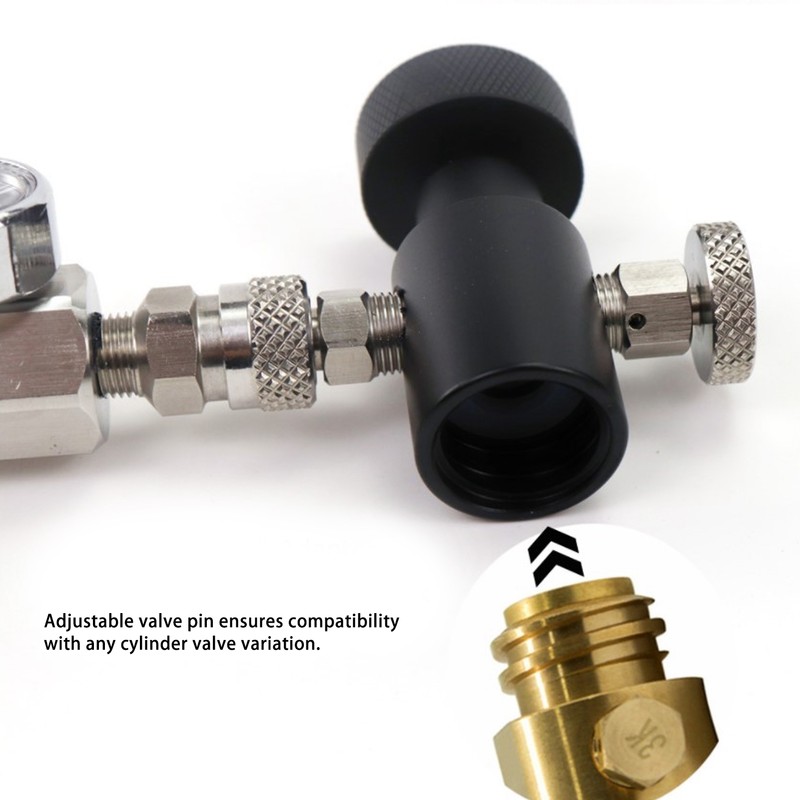 Soda CO2 ASA Adapter Valve Connector Kit for Filling Soda