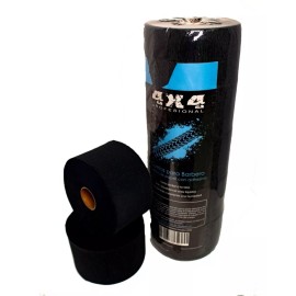 4x4 professional Papel Cuello Barberia 4x4 Color Nergro 5 Rollos