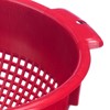 Westmark 2126221R Colander with Recessed Grips and Attachment Racks, Plastic,