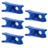 ERGAOBOY 5pcs Blue Pneumatic Hose Cutter Suitable for Cutting Nylon