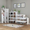 HOMIDEC Shoe Rack, 8 Tier Shoe Storage Cabinet 32 Pair