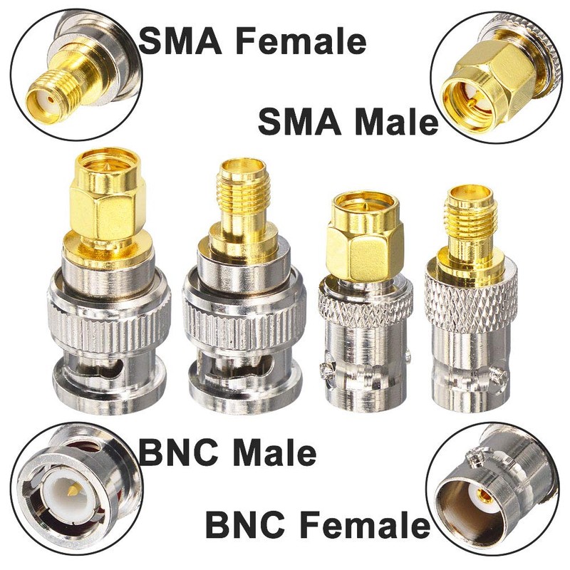leeyovk BNC to SMA Antenna Adapter 4 Types Kit, BNC