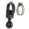 RAM Mount Multi Strap Large Rail Mounting Base with 1.5 inch Ball RAM-108BU
