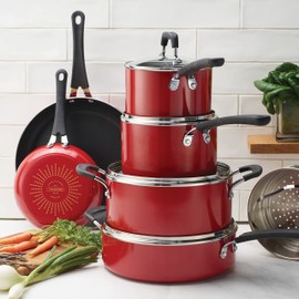 Tramontina Cookware Set 11-Piece (Red) 80156/084DS