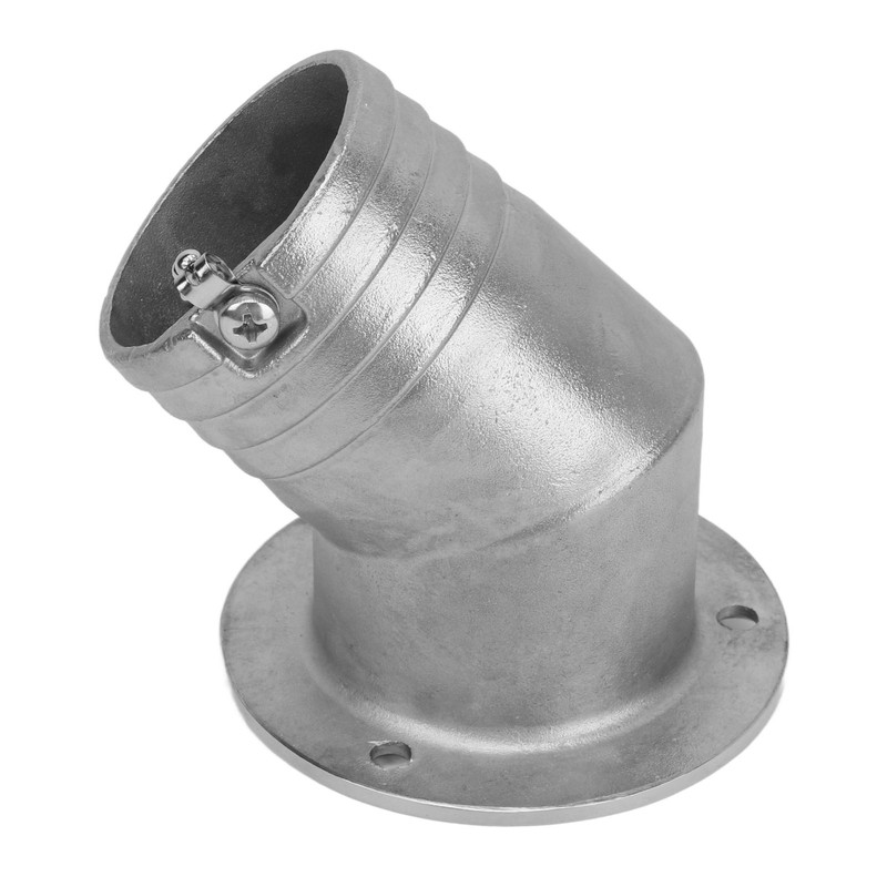 Angled Boat Deck Fill Cap 316 Stainless Steel Marine Deck
