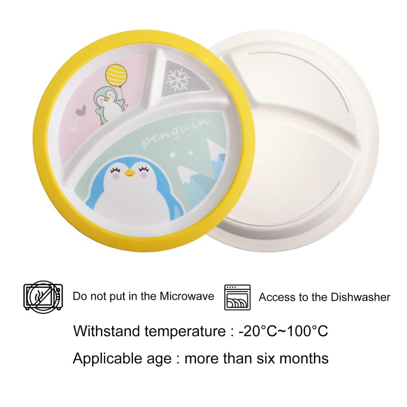 Kids Feeding Set 5 Pcs, Tableware Set for Toddlers Includes