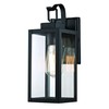 WISBEAM Outdoor Wall Lantern, Wall Sconce as Porch Lighting Fixture,