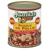 Juanitas, Soup, Chicken & Hominy, with Red Chiles, 25 Ounce