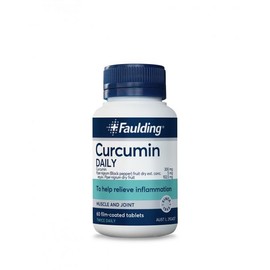 Faulding Buy Faulding Curcumin Daily 60 Tablets Online | Chempro Chemists