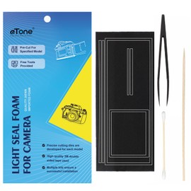 eTone Pre-Cut Custom Light Seal Foam Replace Sponge 3 Kits for Pentax 67 Film Camera
