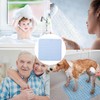 Shower Mat, Non-Slip Square Bath Mat, 48 x 48 cm,