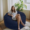 Anuwaa Bean Bag Chairs for Adults, 5FT Bean Bag Chairs