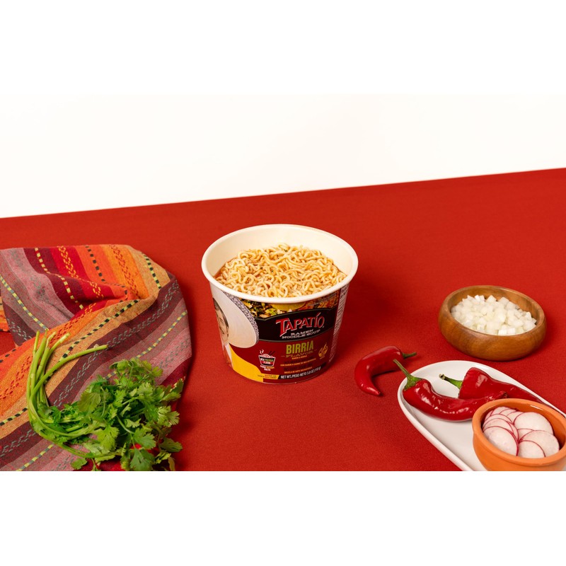 Tapatio Spicy Ramen Noodle Soup Big Bowl - Birria Flavor