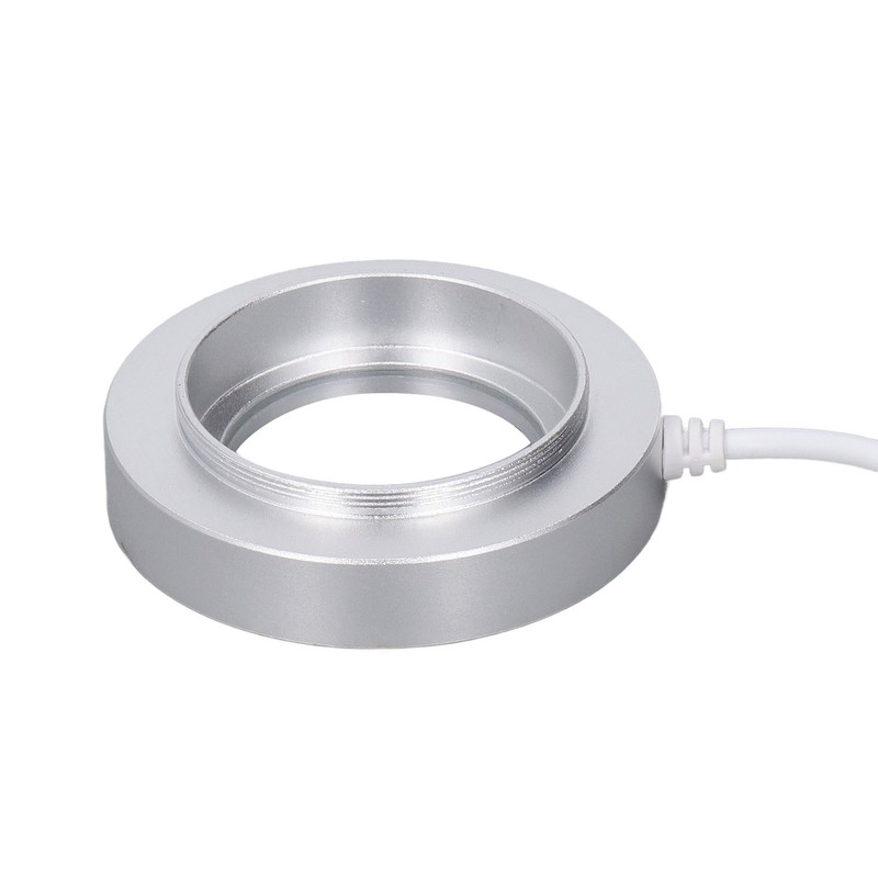 Microscope Lighting Lamp Spiral Buckle Adjustable Brightness LED Ring Light