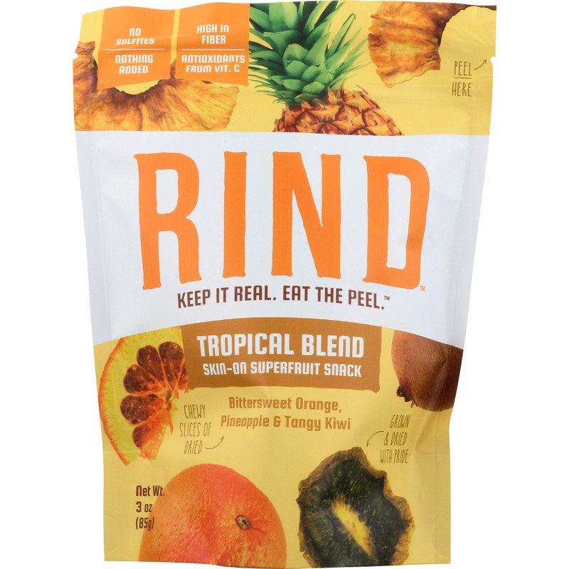 Rind, Dried Fruit Tropical Blend, 3 Ounce