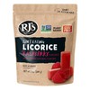 RJ's Soft Australian Licorice, Natural Raspberry Flavor, Resealable Bag, 7.05