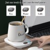 HASAIKA Cup Warmer, Home and Office Drink Warmer with 3