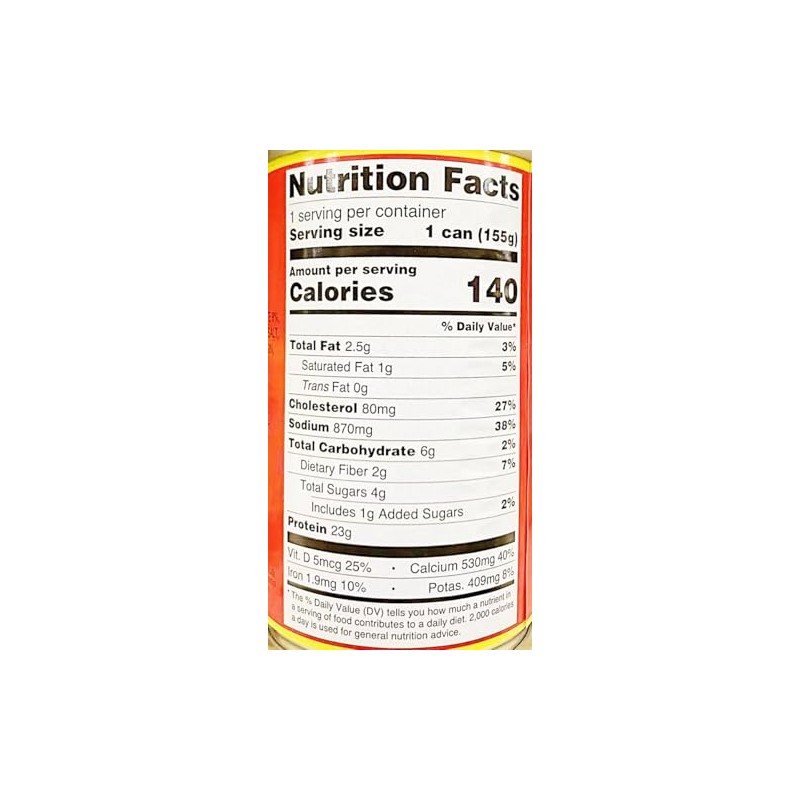 Sardines in Tomato Sauce with Chili, 5.5 oz, Pack of