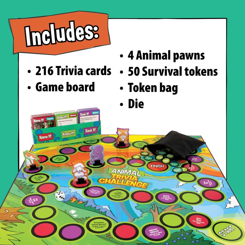 Mindware – Animal Trivia Challenge Game