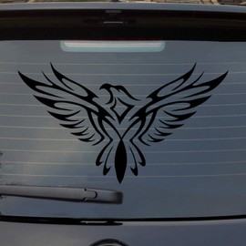Hellweg Druckerei Eagle Tribal Eagle Tattoo Bird Fun Car Sticker Rear Window Sticker