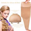 Senshuomy Wig Caps,Stocking Ultra Thin,Elastic Nylon Mesh,Breathable,Sweat Absorber & Stretchable