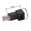 Chenyang Down Angled 90 Degree 8P8C FTP STP UTP Cat