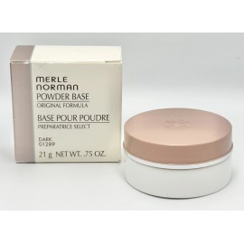 Merle Norman Powder Base Original Formula - Dark #01289 - 0.75 oz. Full Size NIB