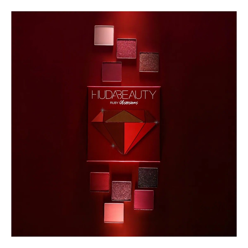 Paleta De Sombras Huda Beauty - Obsessions Palette Amethyst Sombra