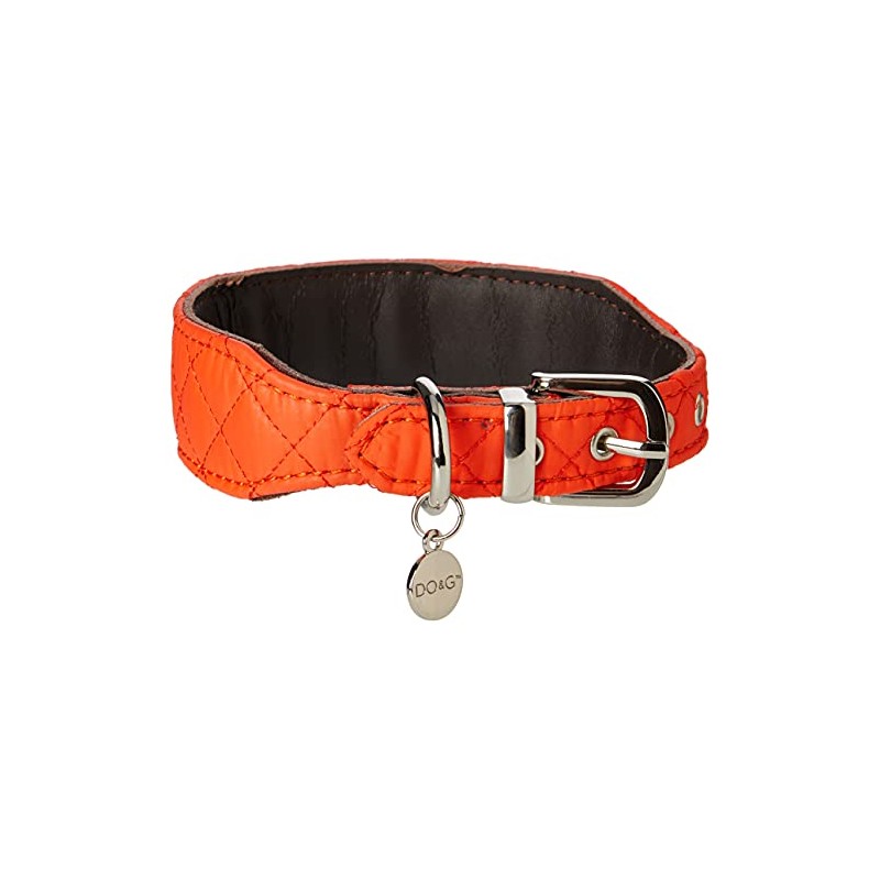 DO&G Silk Expressions Leather and Dog Collar, Pink
