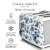 VQ Laura Ashley China Rose Stainless Steel 4 Slice Toaster